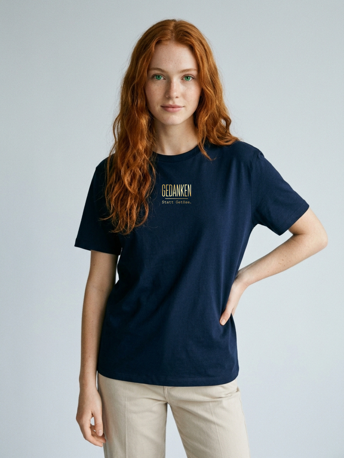 T-Shirt Unisex - GEDANKEN. STATT GETÖSE – Premium Statement T-Shirt
