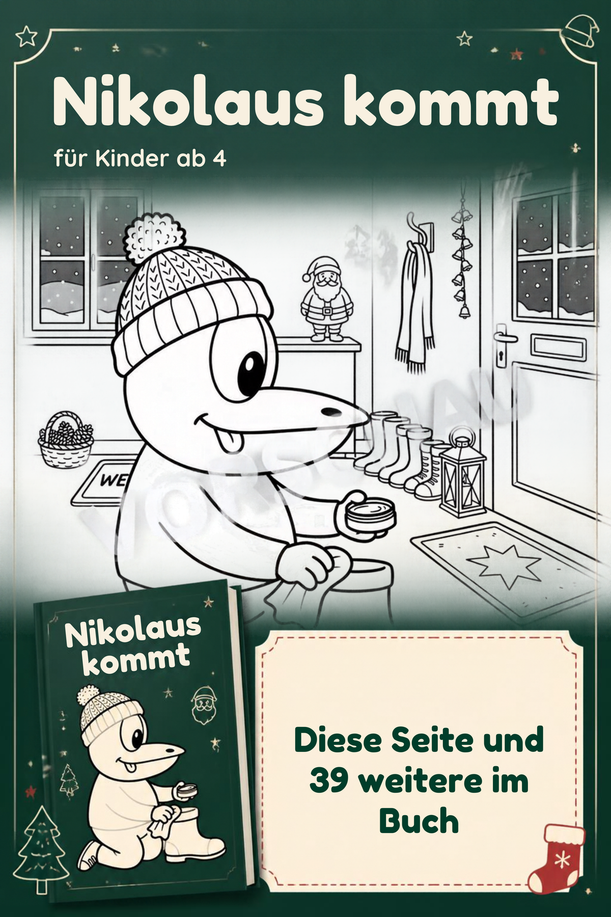 ERFI feiert Weihnachten – Digitales Vorlese- und Ausmalbuch als PDF