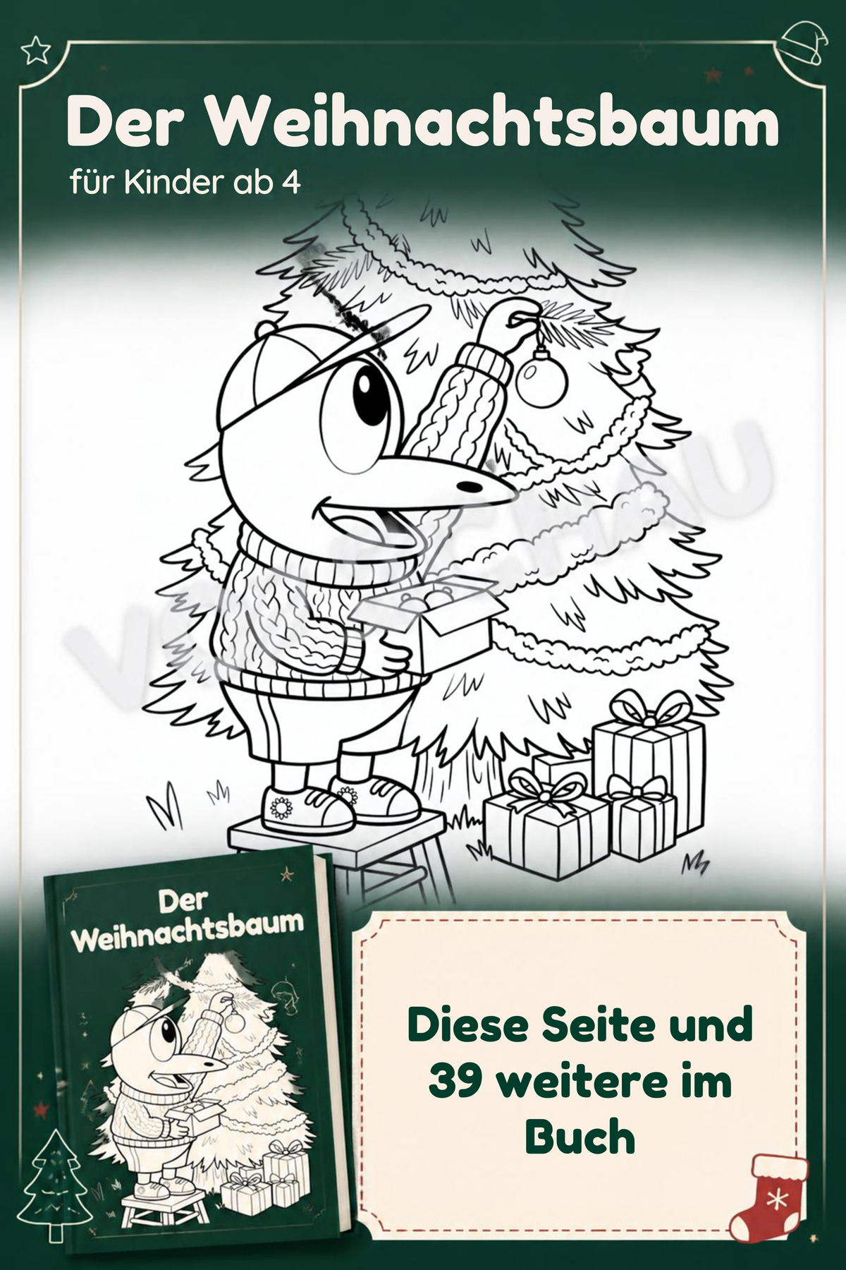 ERFI feiert Weihnachten – Digitales Vorlese- und Ausmalbuch als PDF