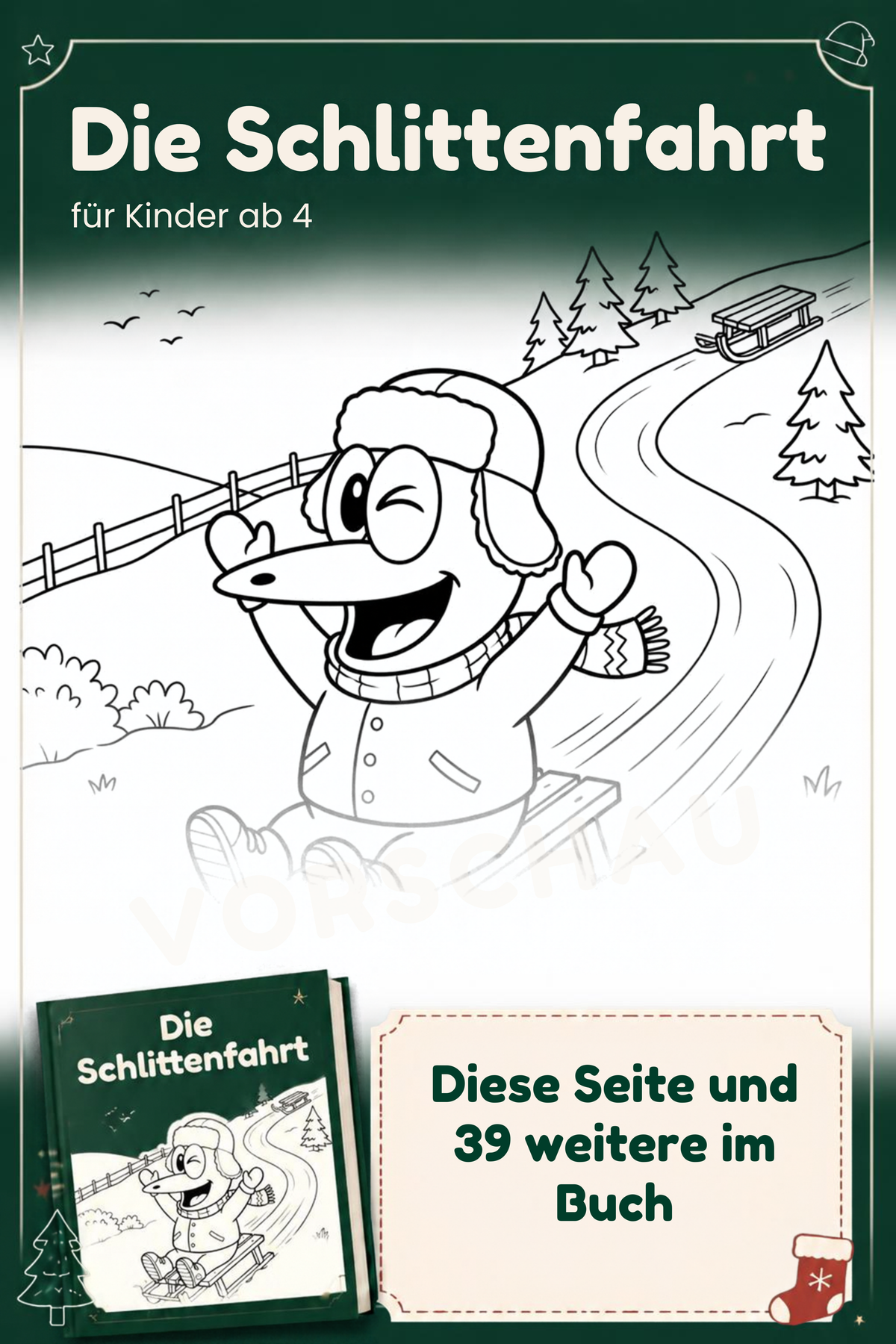 ERFI feiert Weihnachten – Digitales Vorlese- und Ausmalbuch als PDF