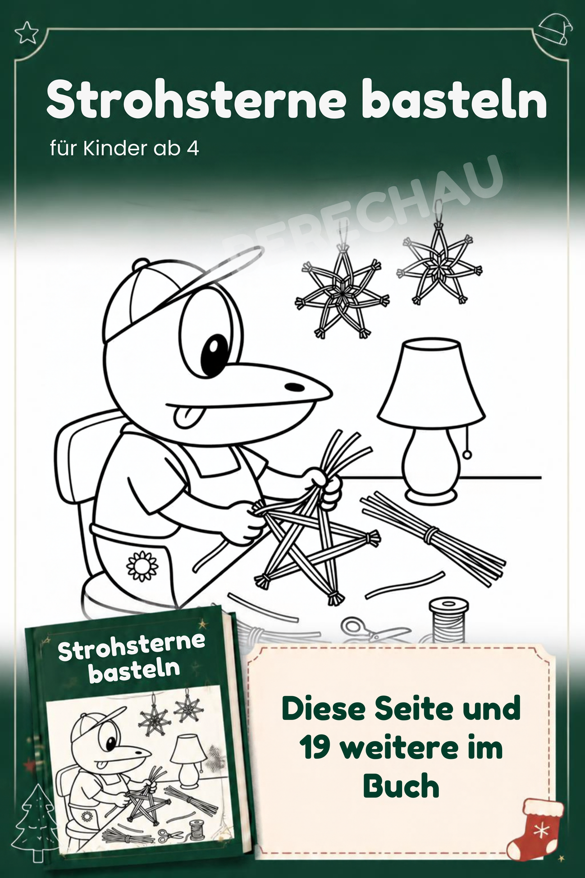 ERFI feiert Weihnachten – Digitales Vorlese- und Ausmalbuch als PDF