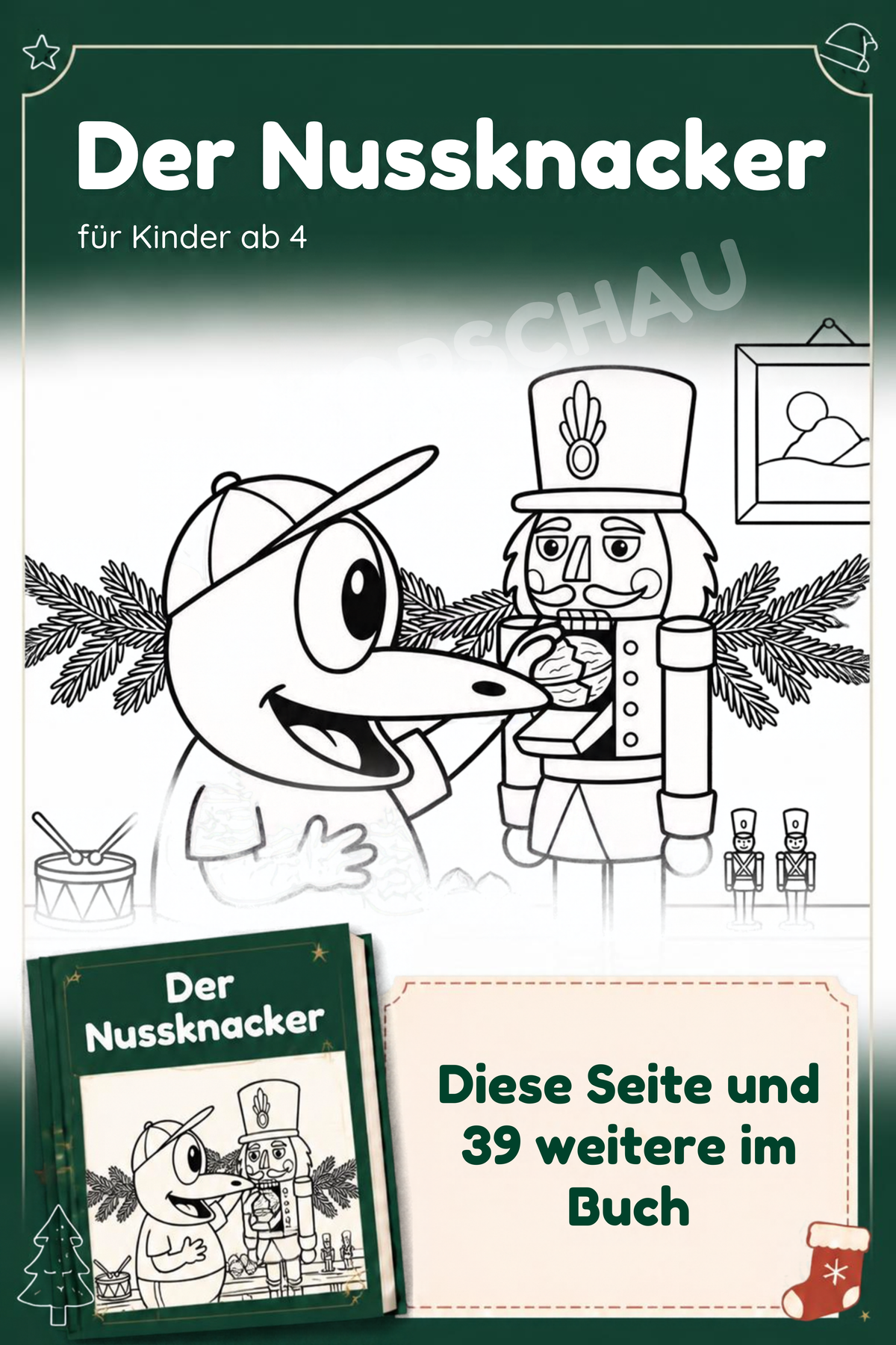 ERFI feiert Weihnachten – Digitales Vorlese- und Ausmalbuch als PDF