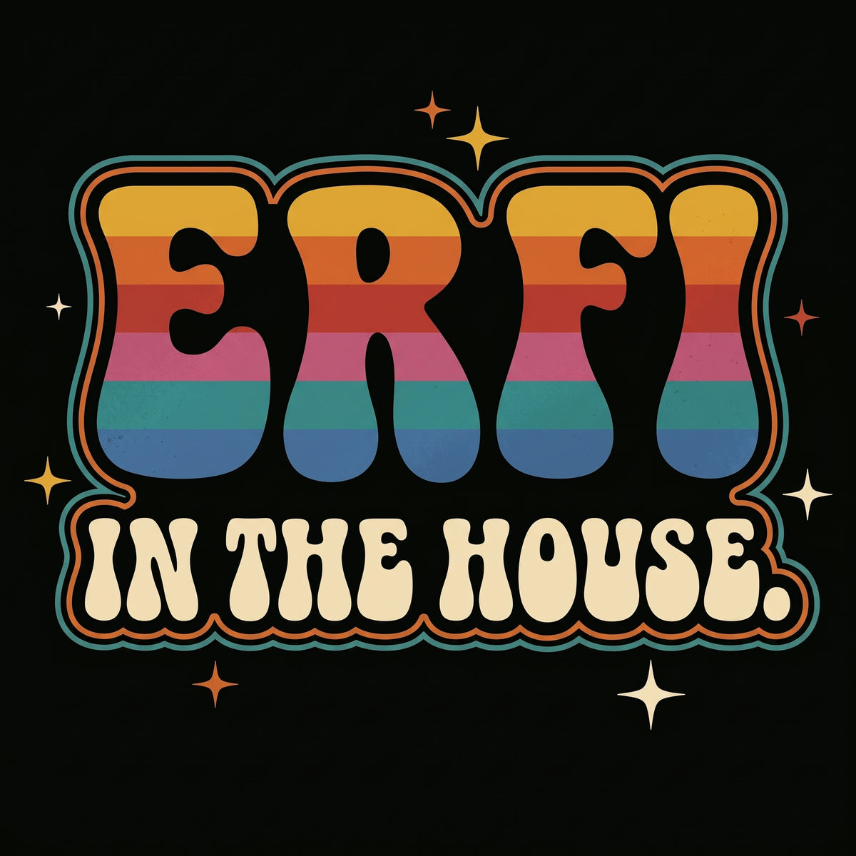 Langarmshirt Unisex - ERFI IN THE HOUSE - Owner Brand Statement Shirt