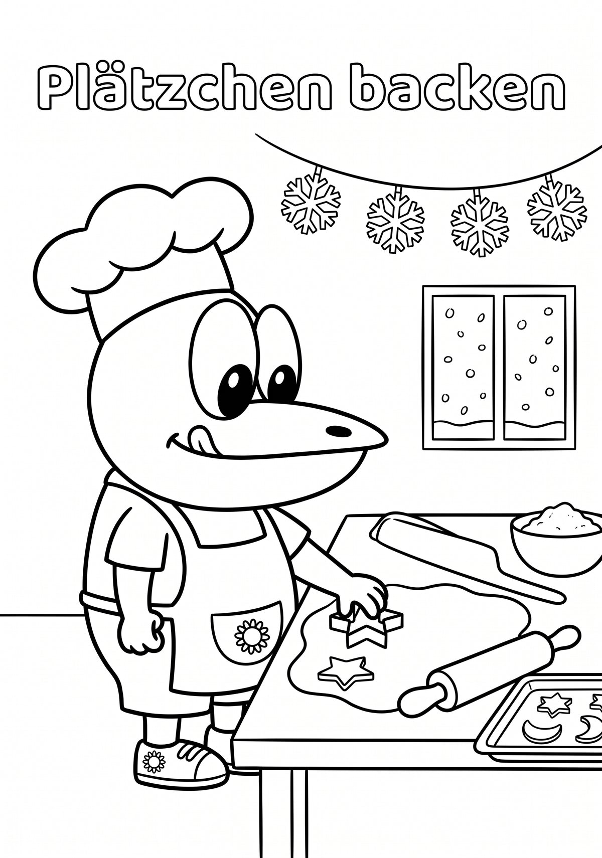 ERFI feiert Weihnachten – Vorlese- und Ausmalbuch für Kinder ab 3 Jahren
