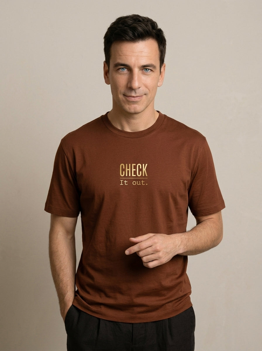 T-Shirt Unisex - CHECK IT OUT - Premium Statement Shirt