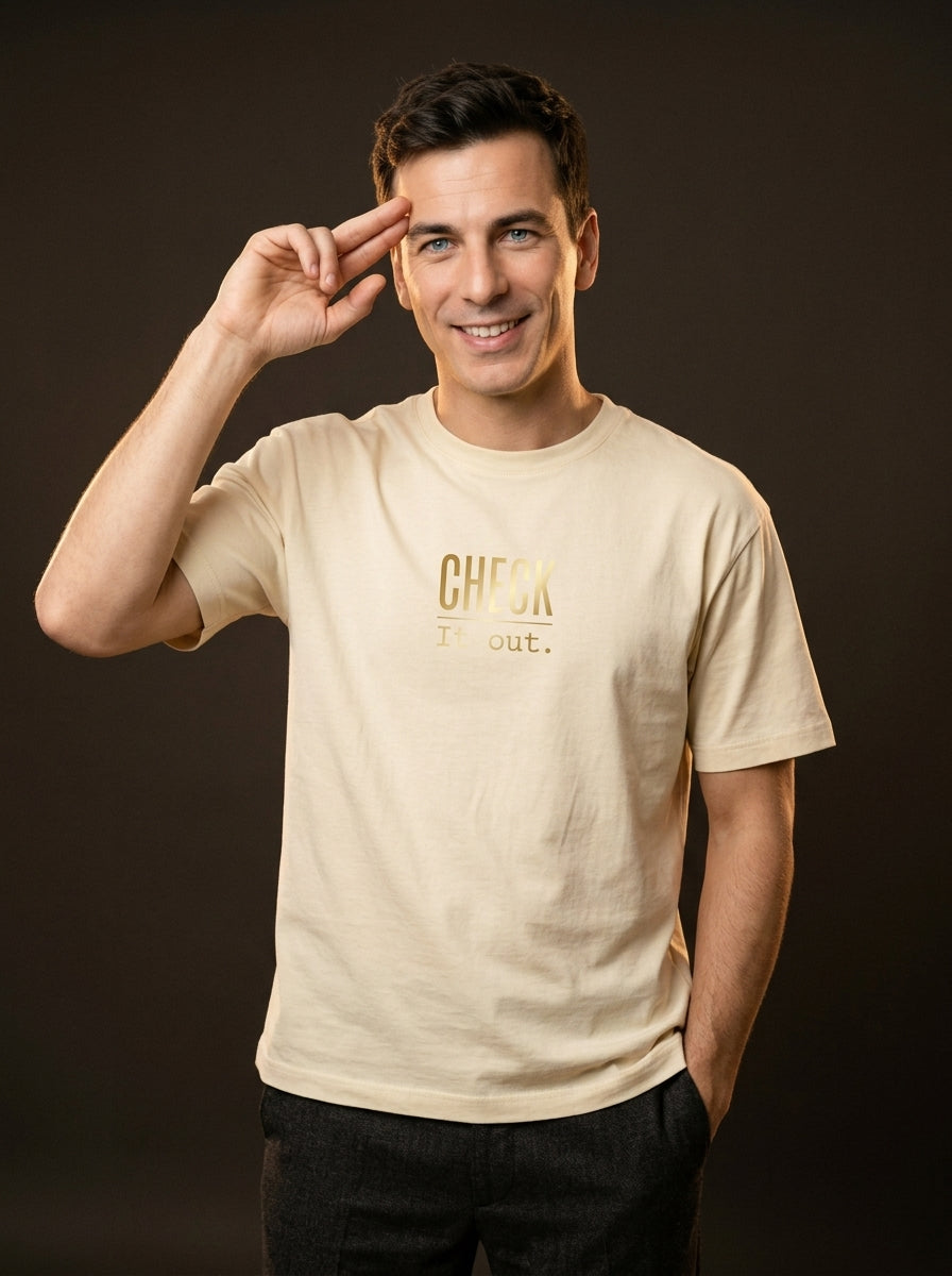 T-Shirt Unisex - CHECK IT OUT - Premium Statement Shirt