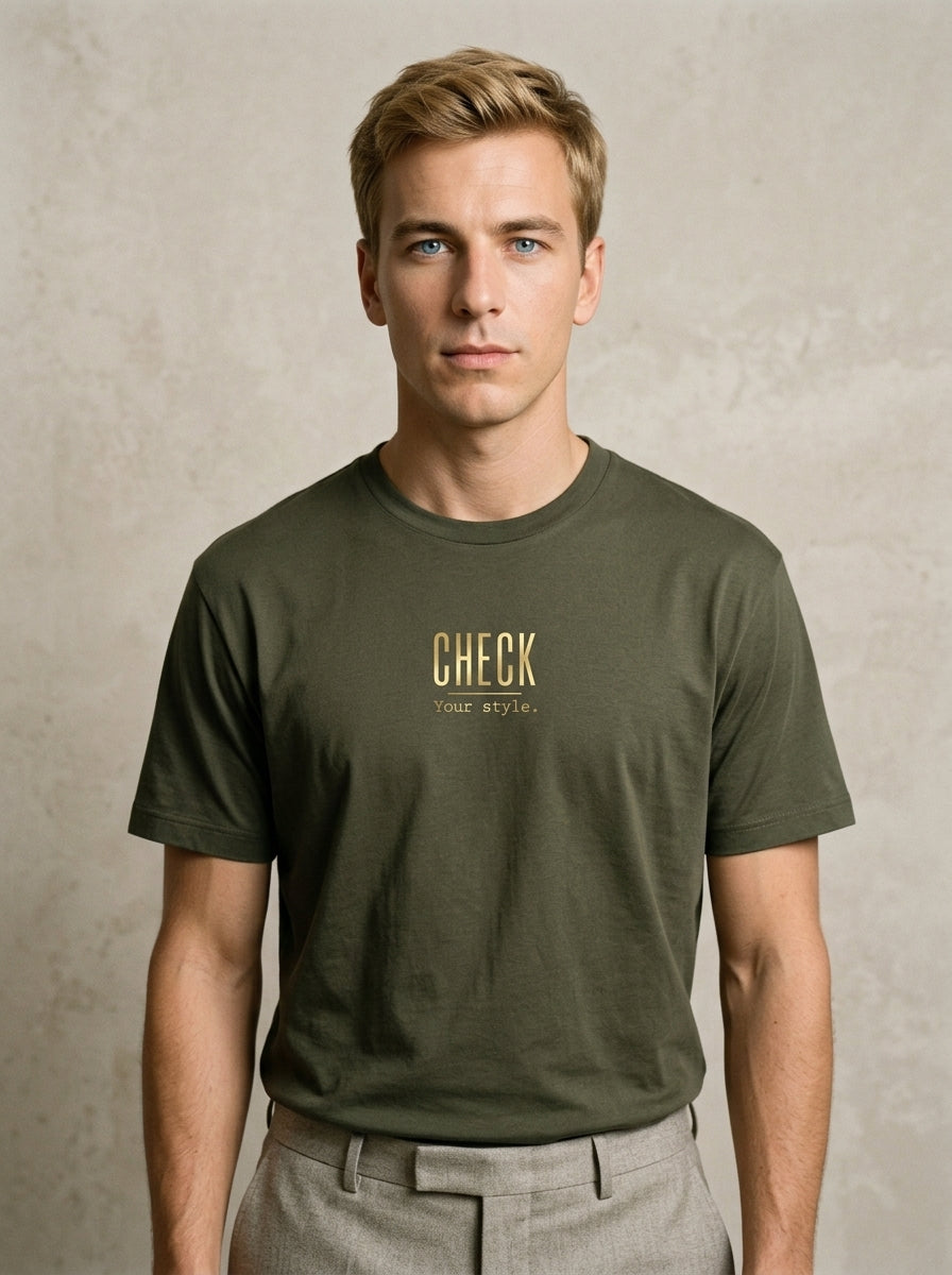 T-Shirt Unisex - CHECK YOUR STYLE - Premium Statement Shirt