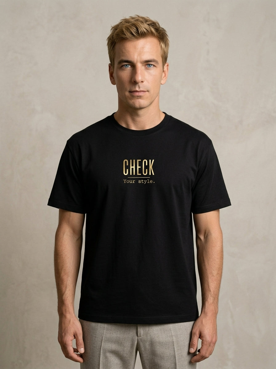 T-Shirt Unisex - CHECK YOUR STYLE - Premium Statement Shirt