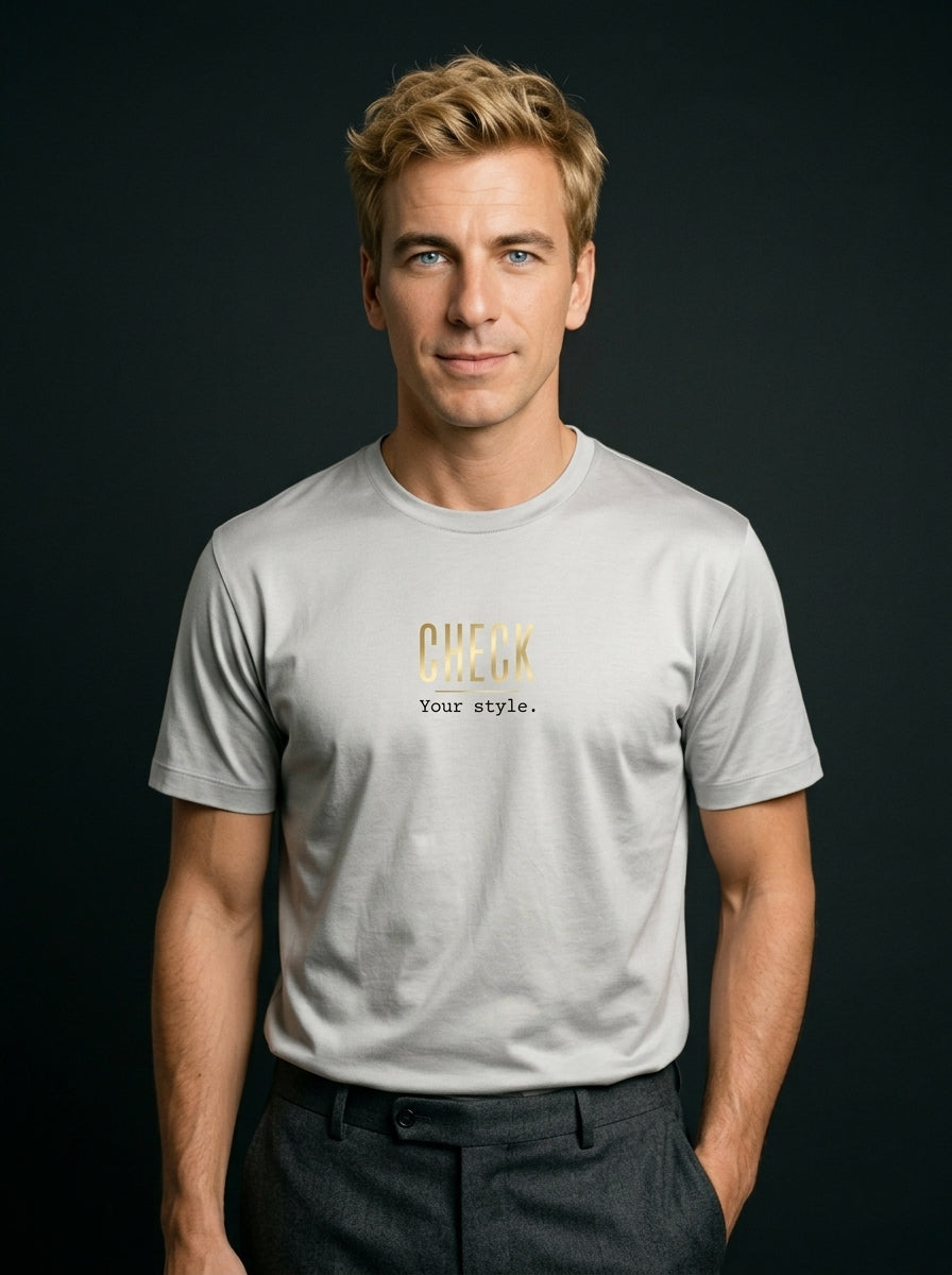 T-Shirt Unisex - CHECK YOUR STYLE - Premium Statement Shirt