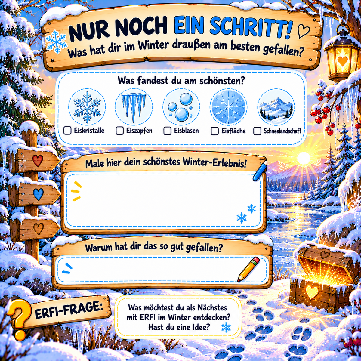 ERFI GEHT RAUS – Digitales Mitmachbuch als PDF