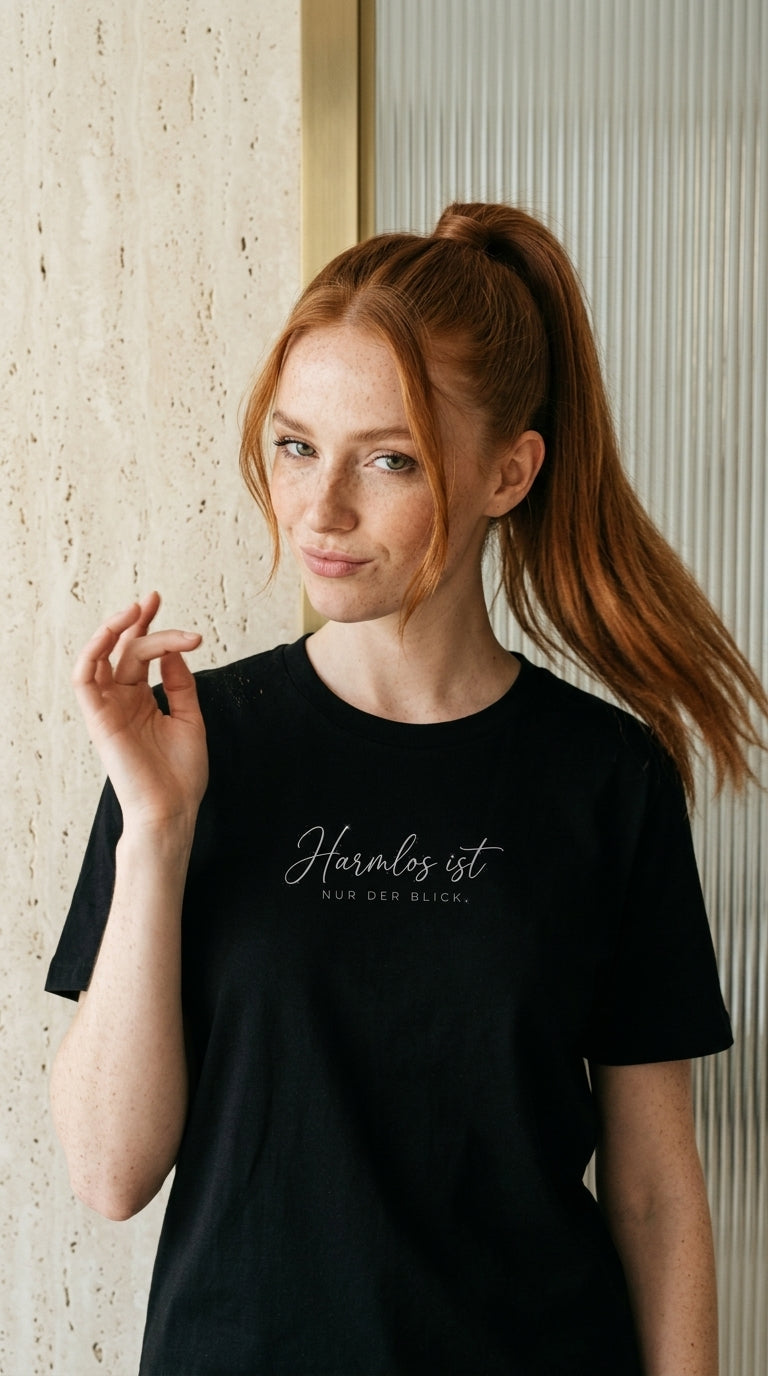 T-Shirt Unisex - VIEL CHARME WENIG REUE - Premium Statement Shirt