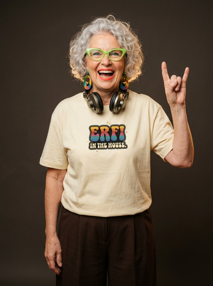 T-Shirt Unisex -  ERFI IN THE HOUSE - ERFI BRAND Premium Statement Shirt