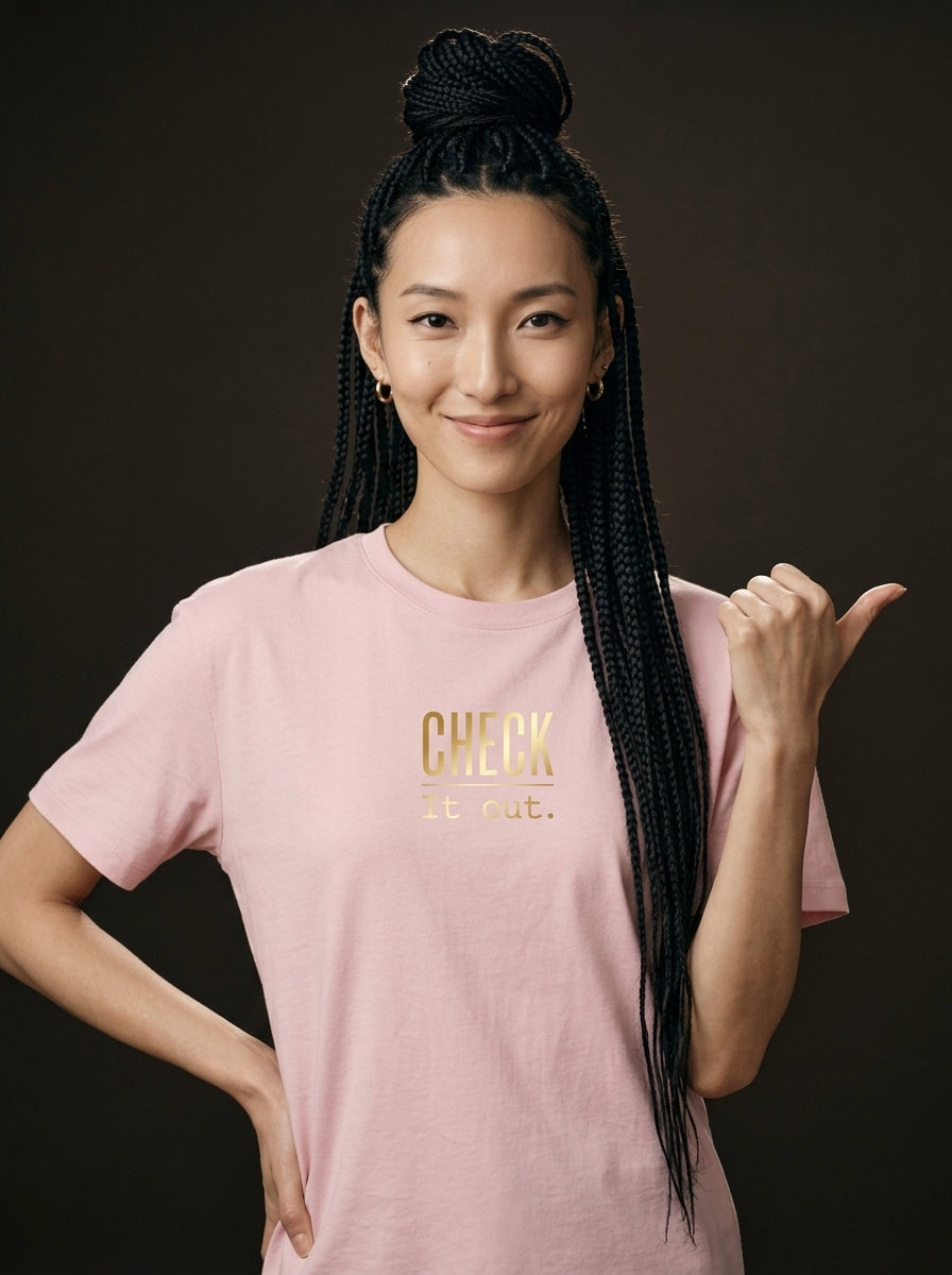 T-Shirt Unisex - CHECK IT OUT - Premium Statement Shirt