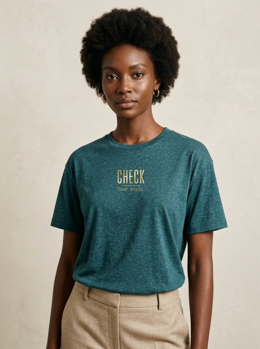 T-Shirt Unisex - CHECK YOUR STYLE - Premium Statement Shirt