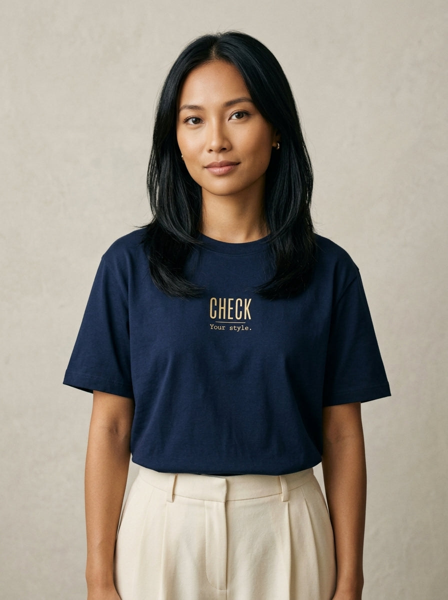 T-Shirt Unisex - CHECK YOUR STYLE - Premium Statement Shirt