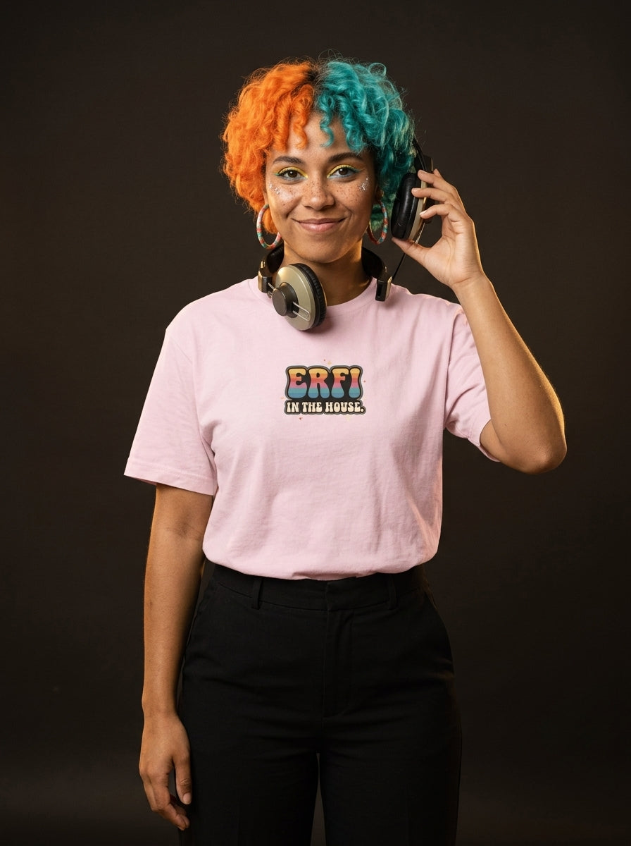 T-Shirt Unisex -  ERFI IN THE HOUSE - ERFI BRAND Premium Statement Shirt