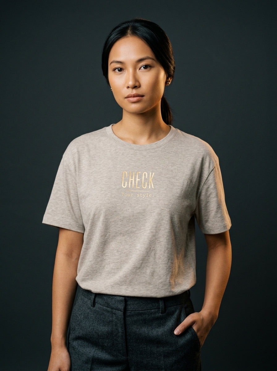 T-Shirt Unisex - CHECK YOUR STYLE - Premium Statement Shirt