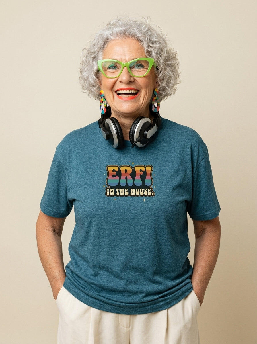 T-Shirt Unisex -  ERFI IN THE HOUSE - ERFI BRAND Premium Statement Shirt