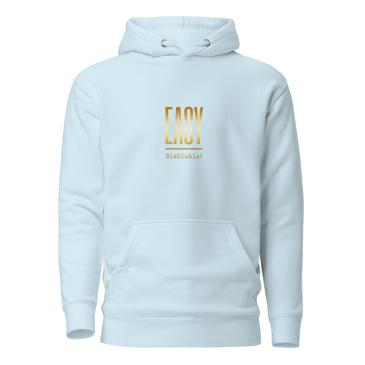EASY Blablabla Hoodie, Sky Blue