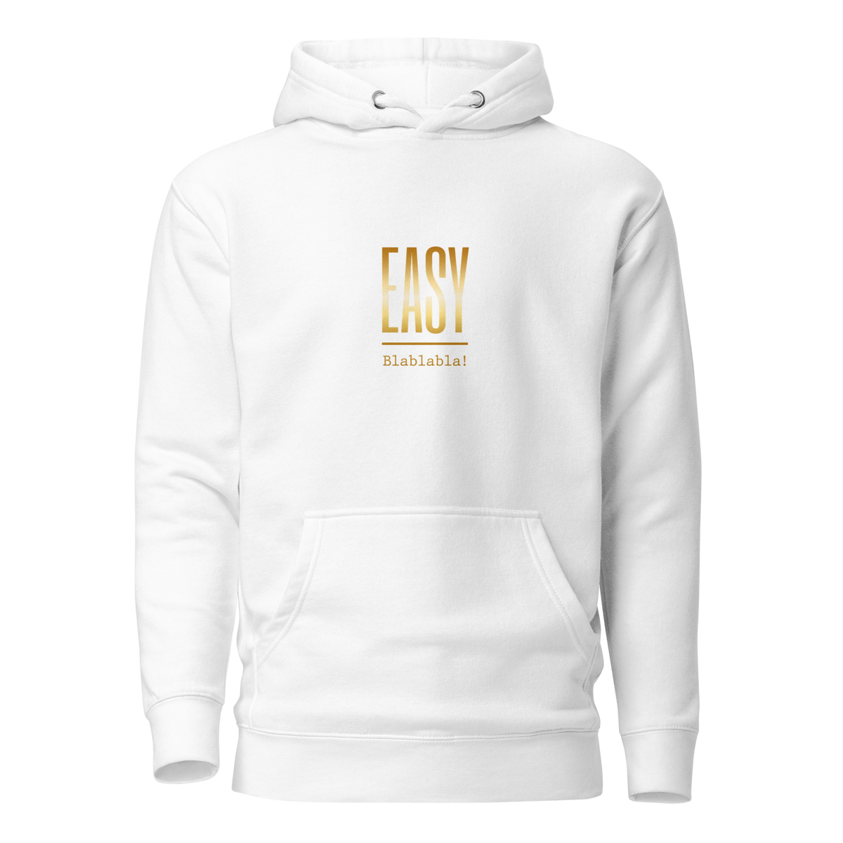 EASY Blablabla Hoodie, White