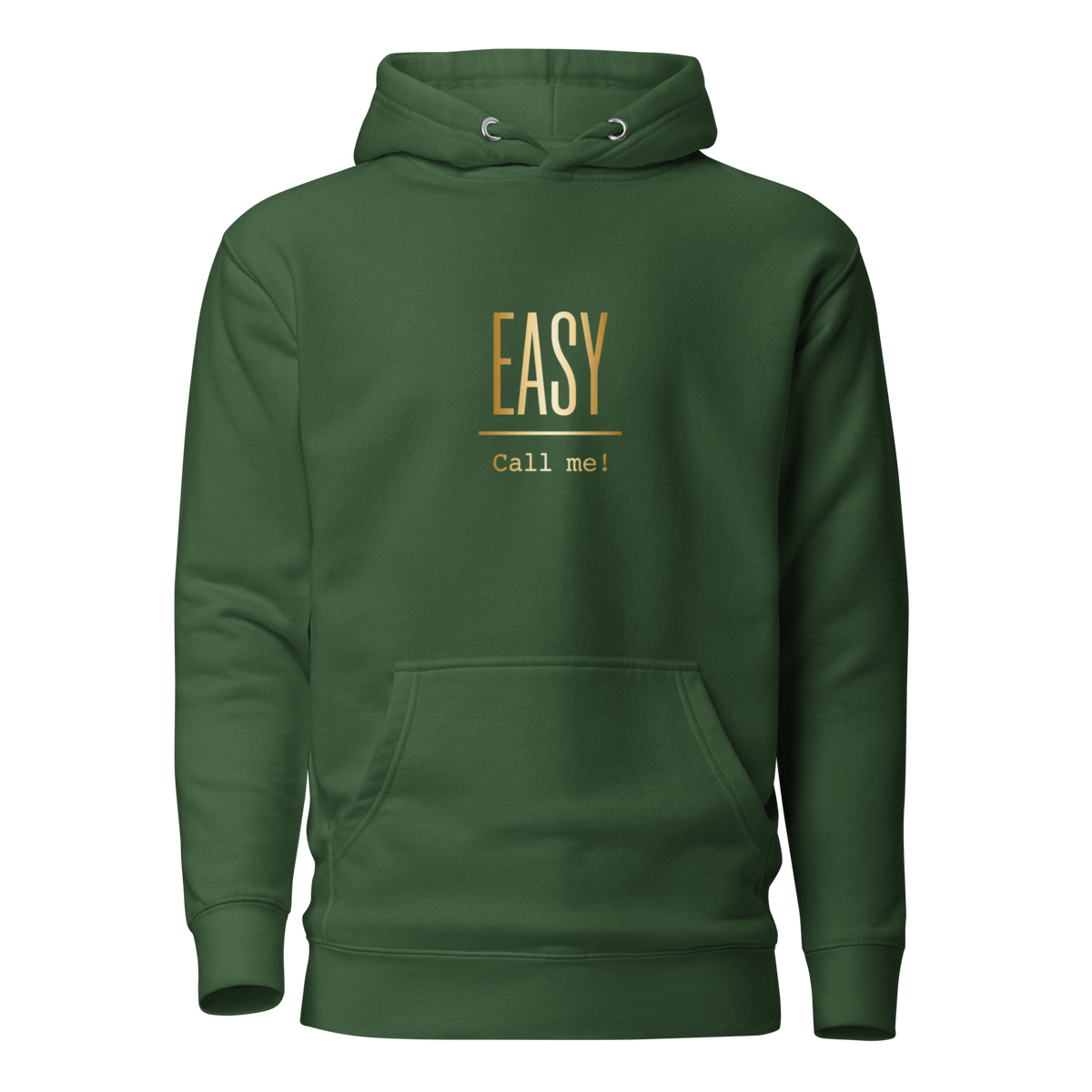EASY Call me Hoodie, Forest Green