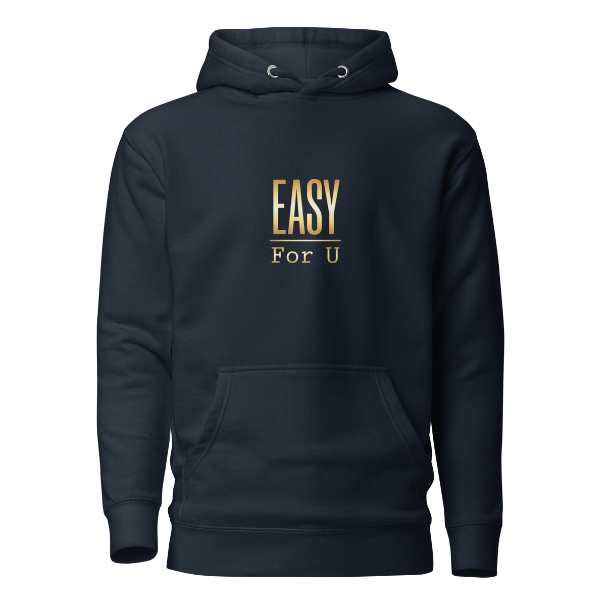 EASY For U Hoodie, Navy Blazer