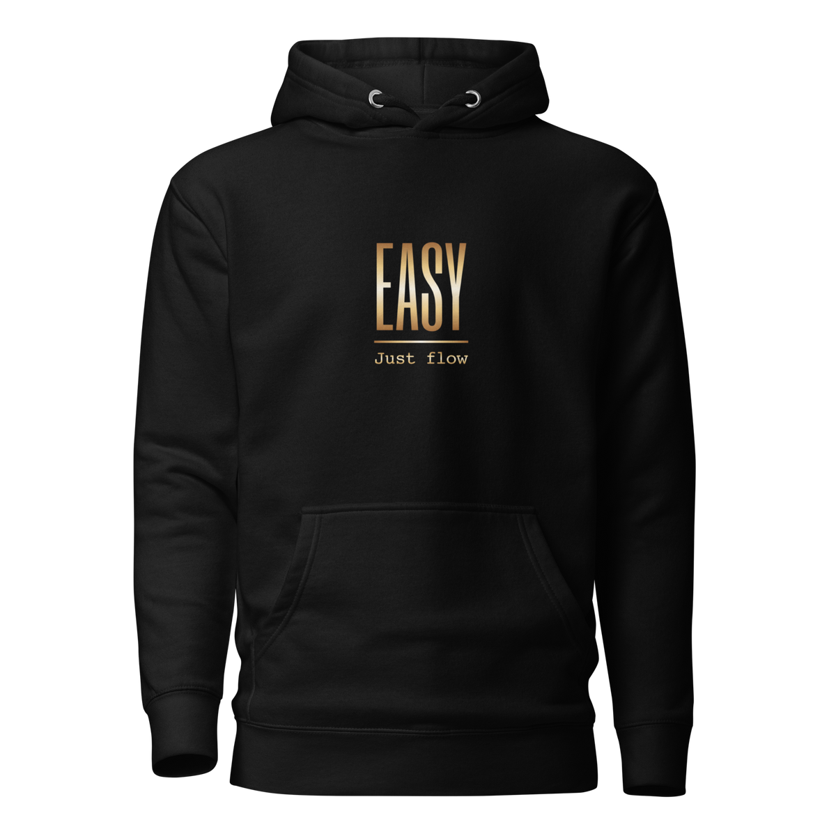EASY Just flow Hoodie, Black
