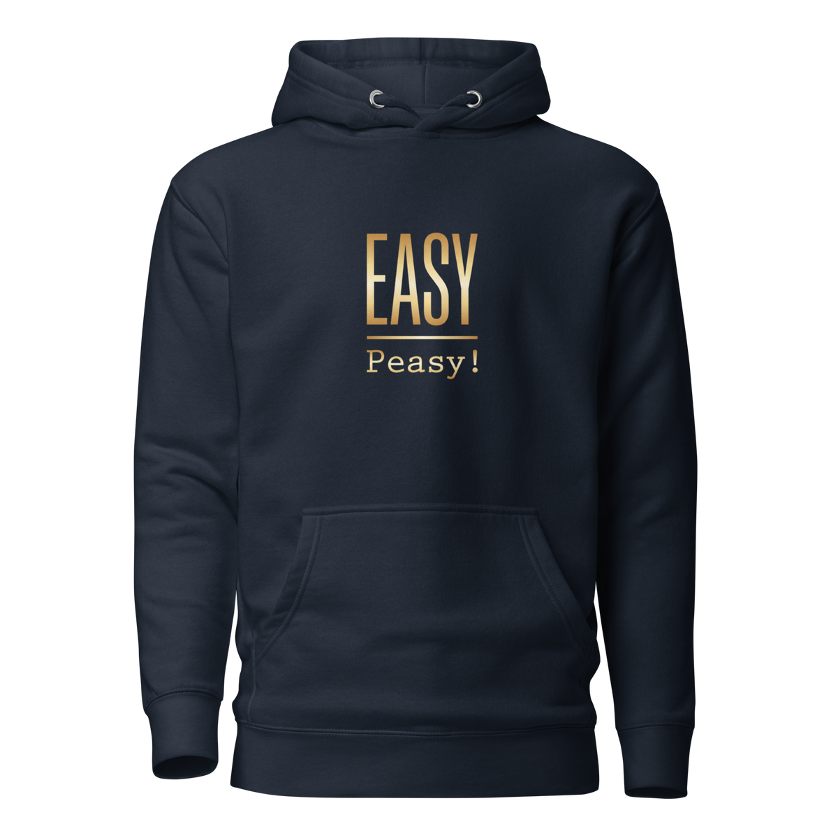 EASY Peasy Hoodie, Navy Blazer