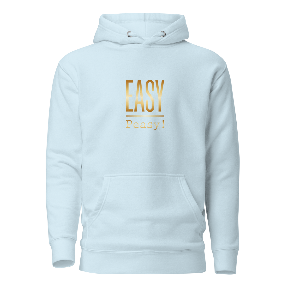 EASY Peasy Hoodie, Sky Blue