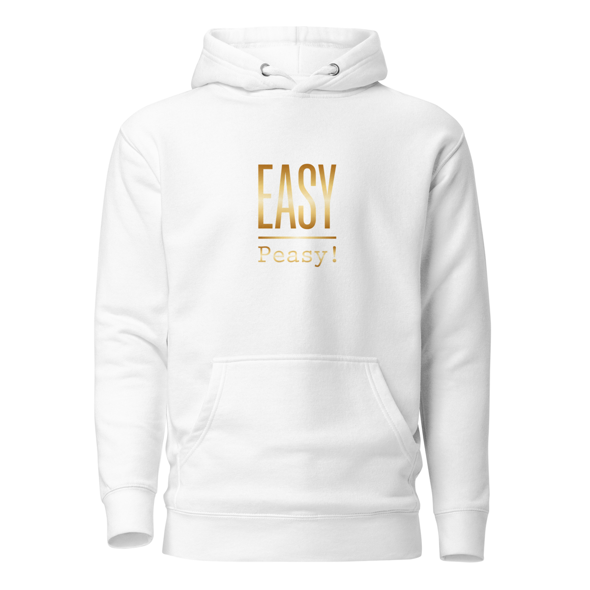 EASY Peasy Hoodie, White