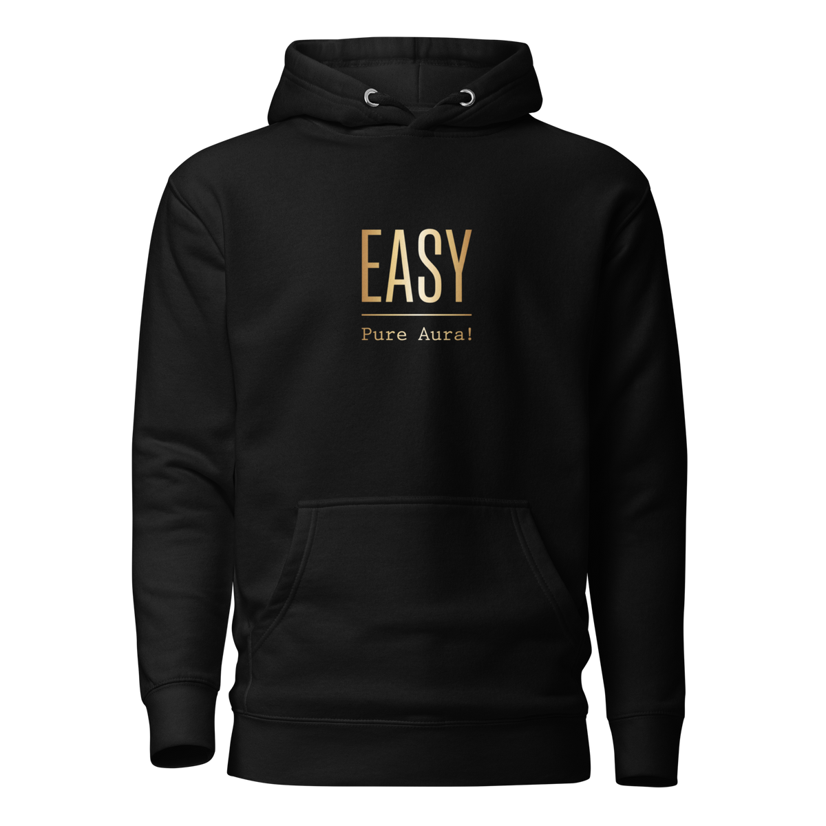 EASY Pure Aura Hoodie, Black