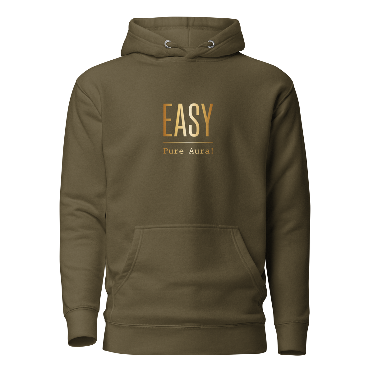 EASY Pure Aura Hoodie, Military Green