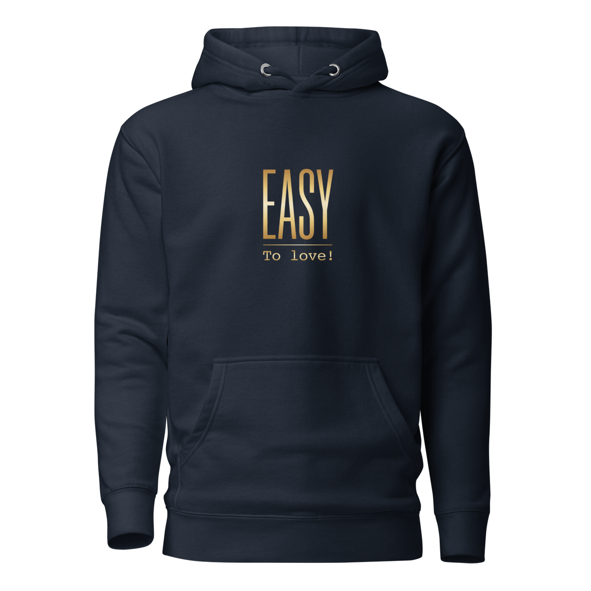 EASY To love Hoodie, Navy Blazer