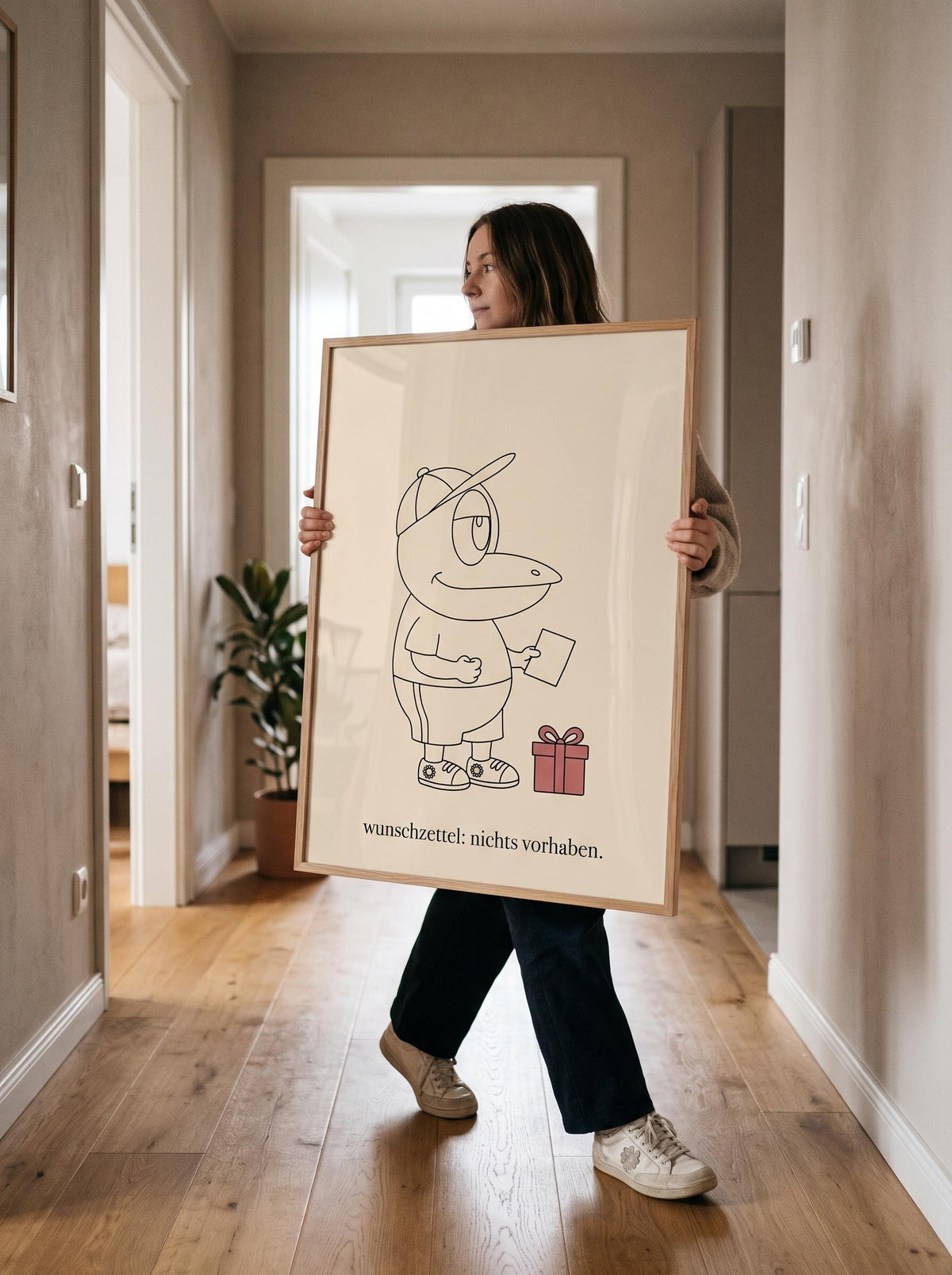 ERFI Poster „kamin an. kopf aus.“, Bild 2