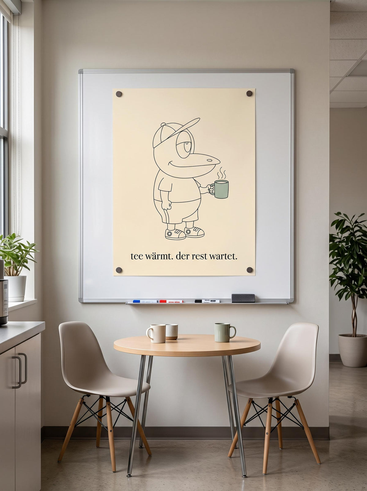 ERFI Poster „tee wärmt. der rest wartet.“, Bild 4
