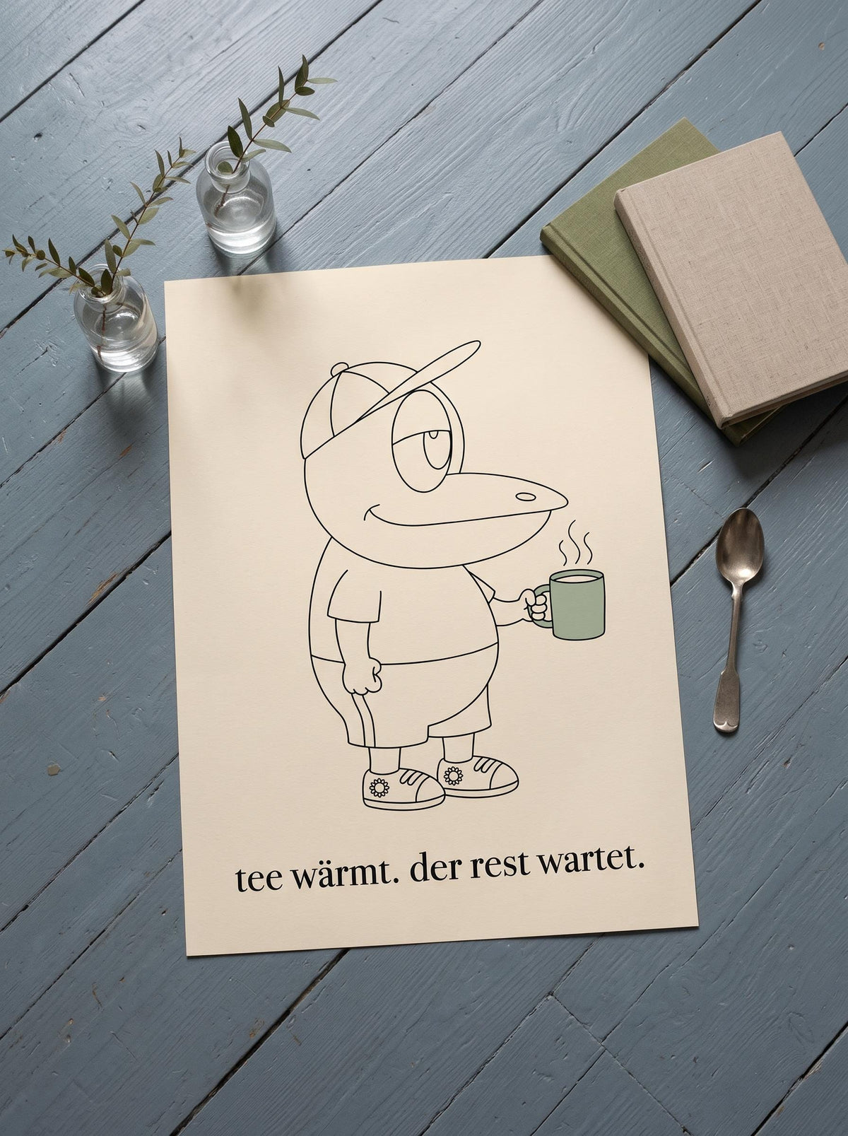 ERFI Poster „tee wärmt. der rest wartet.“, Bild 5