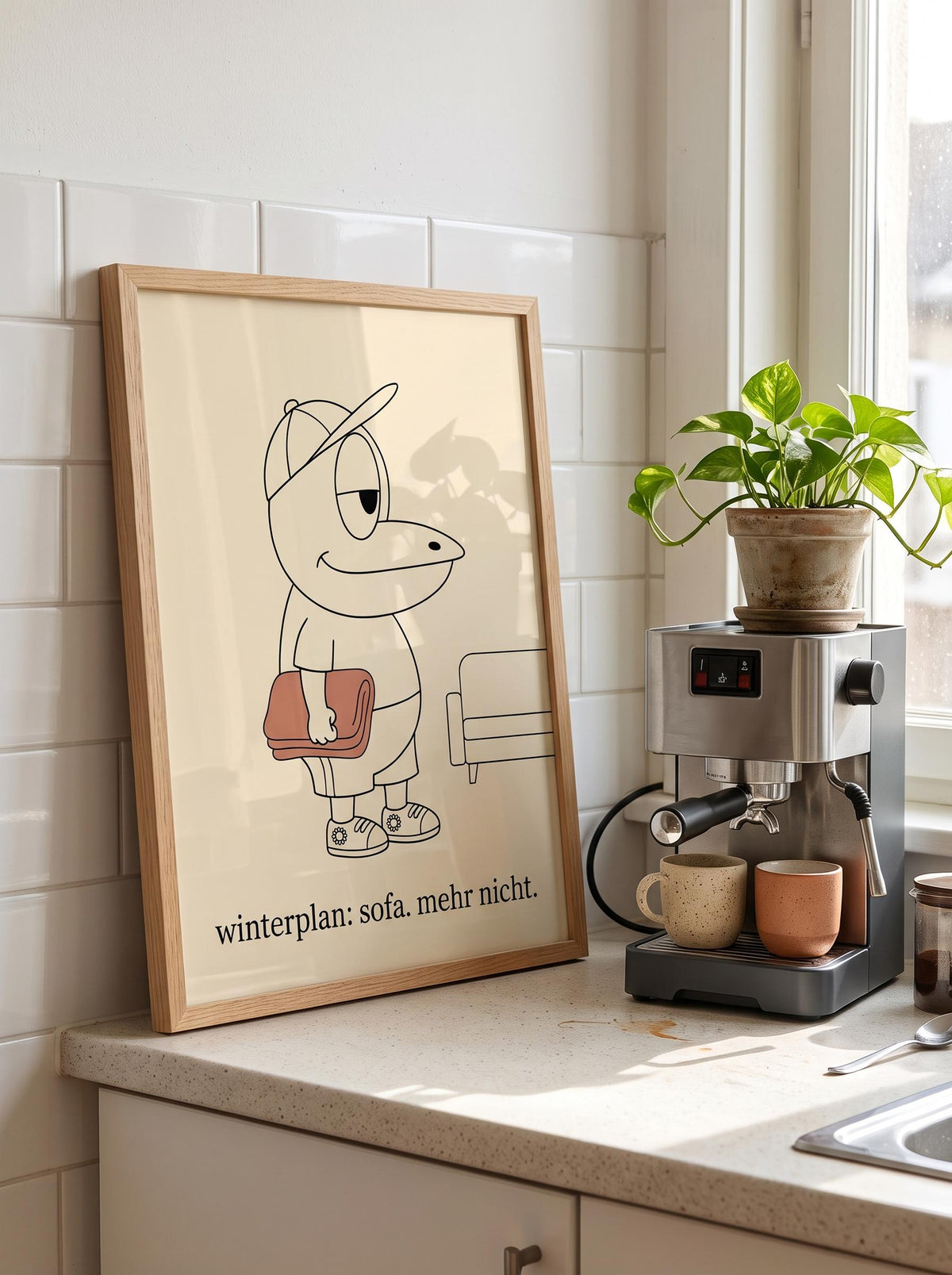 ERFI Poster „winterplan: sofa. mehr nicht.“, Bild 2