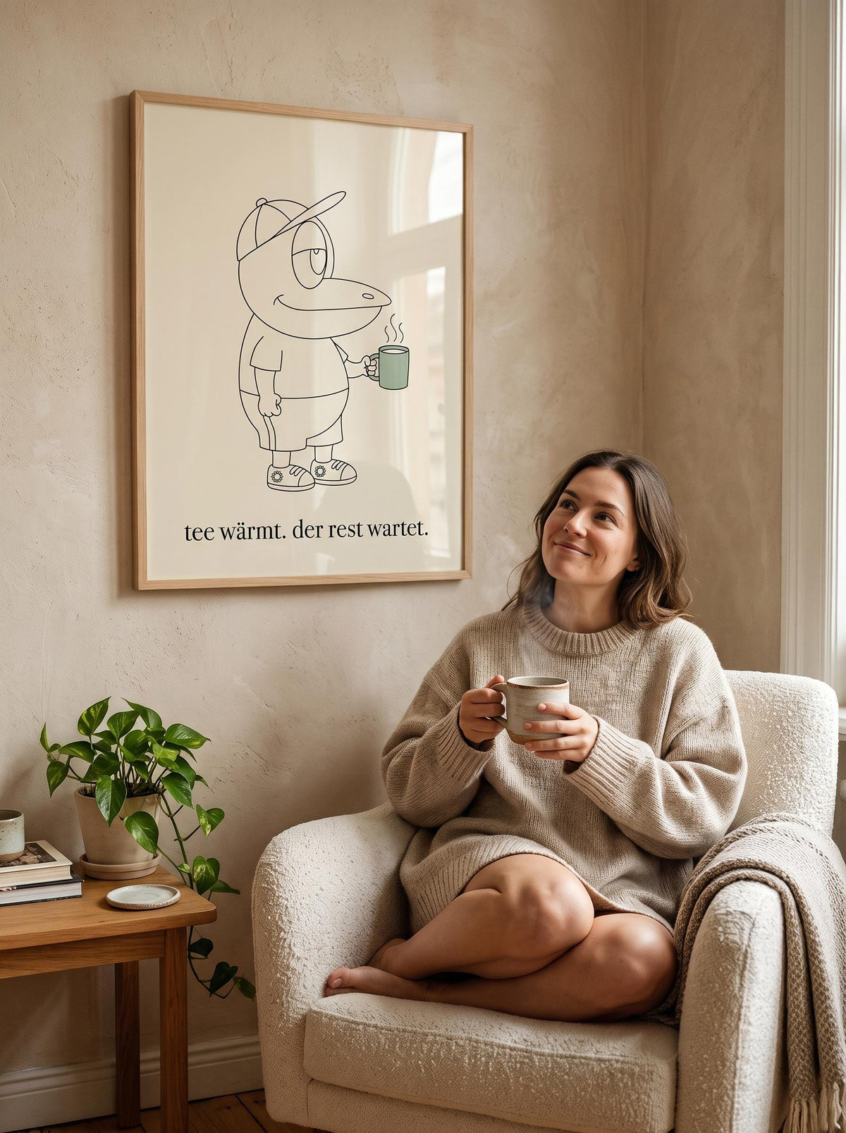 ERFI Poster „tee wärmt. der rest wartet.“, Bild 3