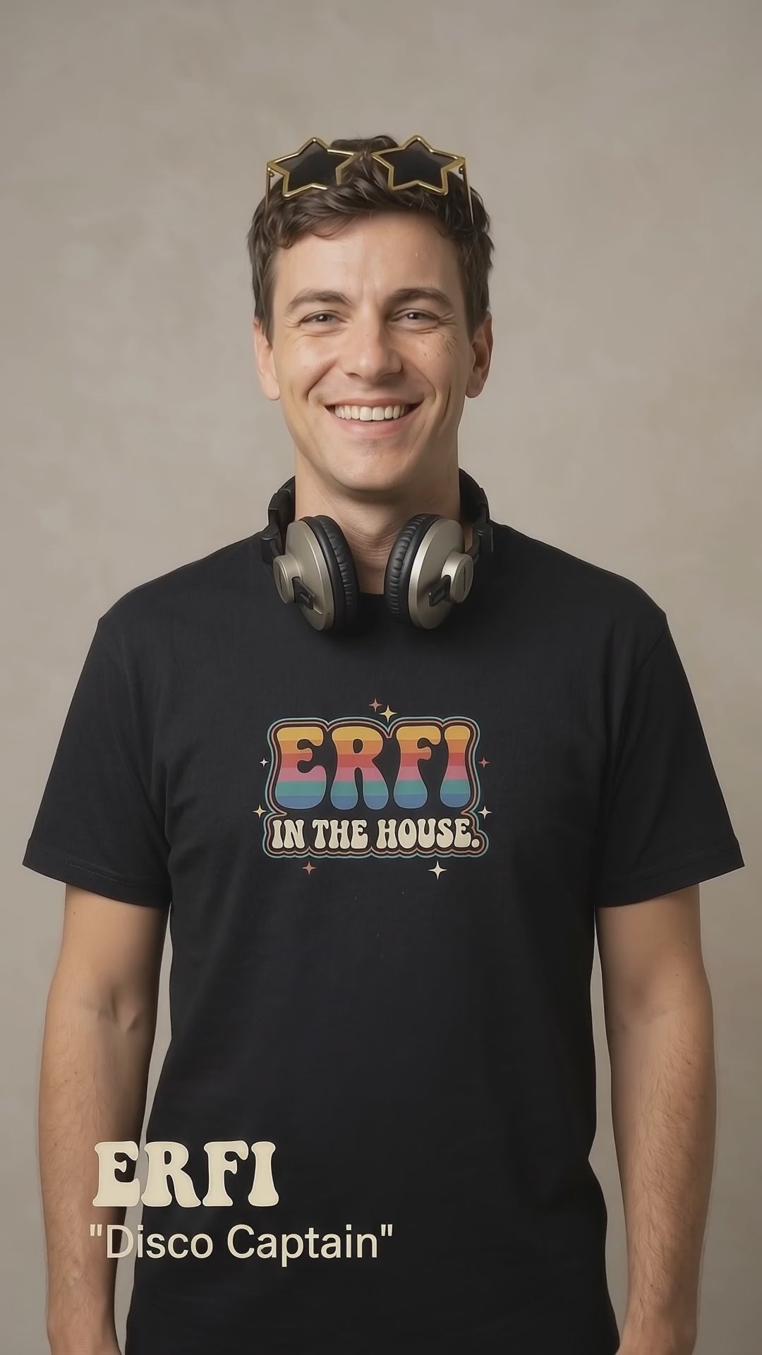 T-Shirt Unisex -  ERFI IN THE HOUSE - ERFI BRAND Premium Statement Shirt